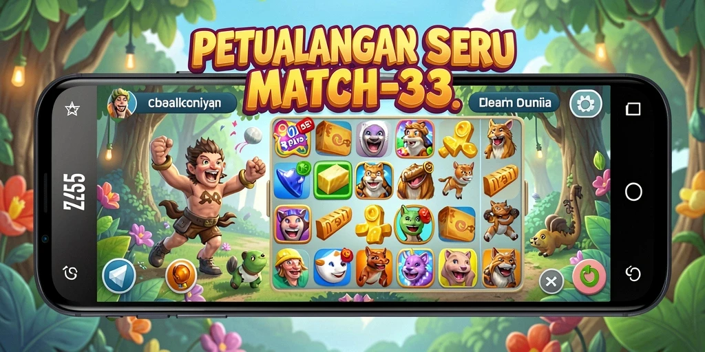 Tangkapan layar dari gameplay seru 2757 dalam kategori Match-3.