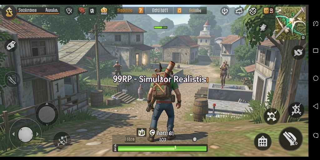 Tangkapan layar menarik dari gameplay 99RP yang menampilkan simulasi mendalam.