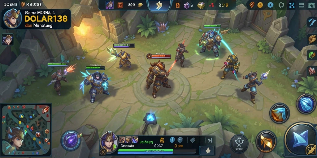 Tampilan layar utama gameplay DOLAR138 yang seru dan penuh aksi.
