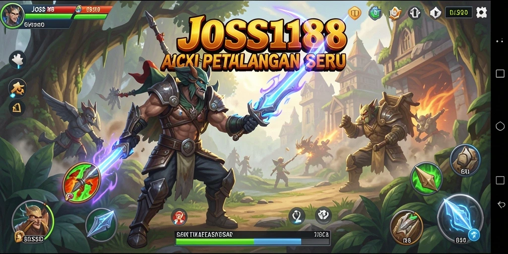 Screenshot menampilkan aksi mendebarkan dalam JOSS188.