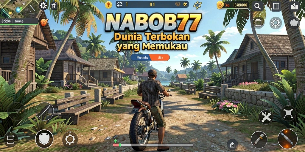 Tangkapan layar menarik dari pengalaman gameplay Open World NABOB77.