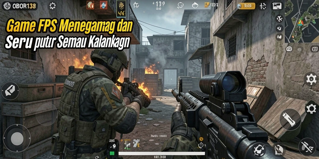 Tampilan seru gameplay OBOR138 yang penuh aksi dan strategi.