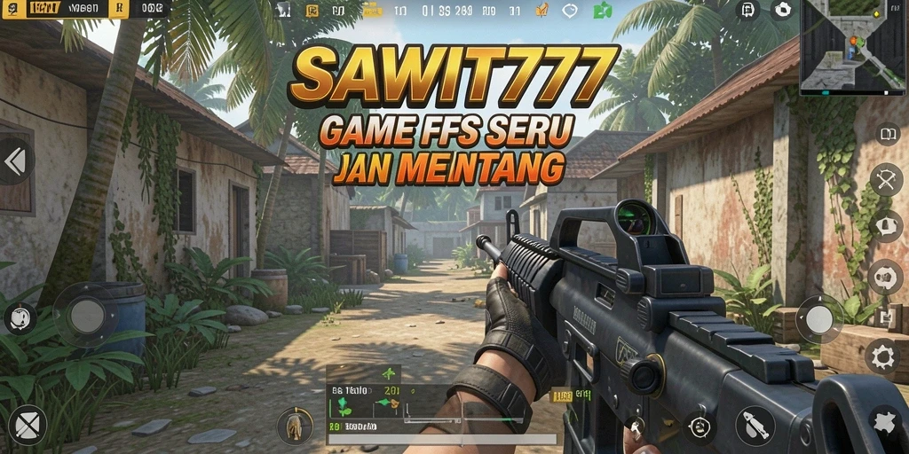 Tampilan gameplay menegangkan dalam SAWIT777 dengan aksi tembak-menembak yang dramatis.