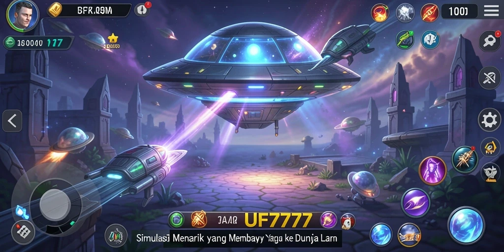 Tampilan gameplay UFO777 yang menakjubkan dan interaktif.