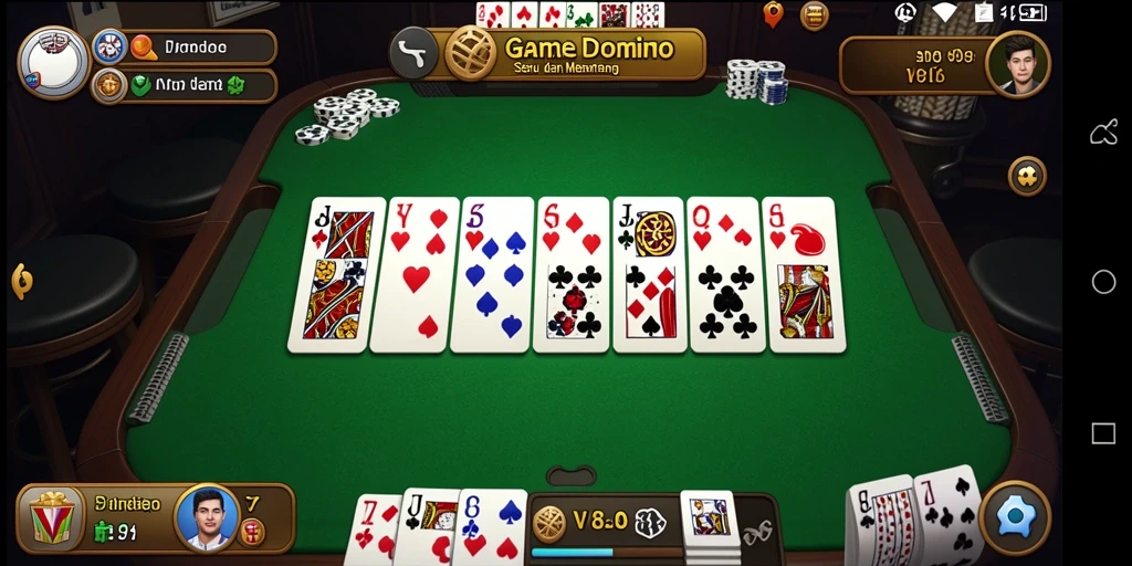 Tampilan utama gameplay V89 yang menegangkan dan interaktif.