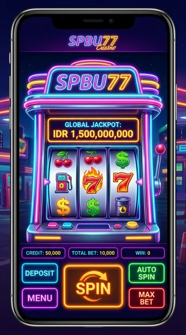 Berbagai kategori aplikasi yang ditawarkan di spbu77.